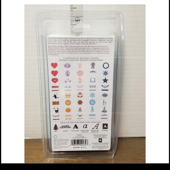 Cricut Cake Martha Stewart Crafts Seasonal Cake Art Decorating - Picture 4 of 4